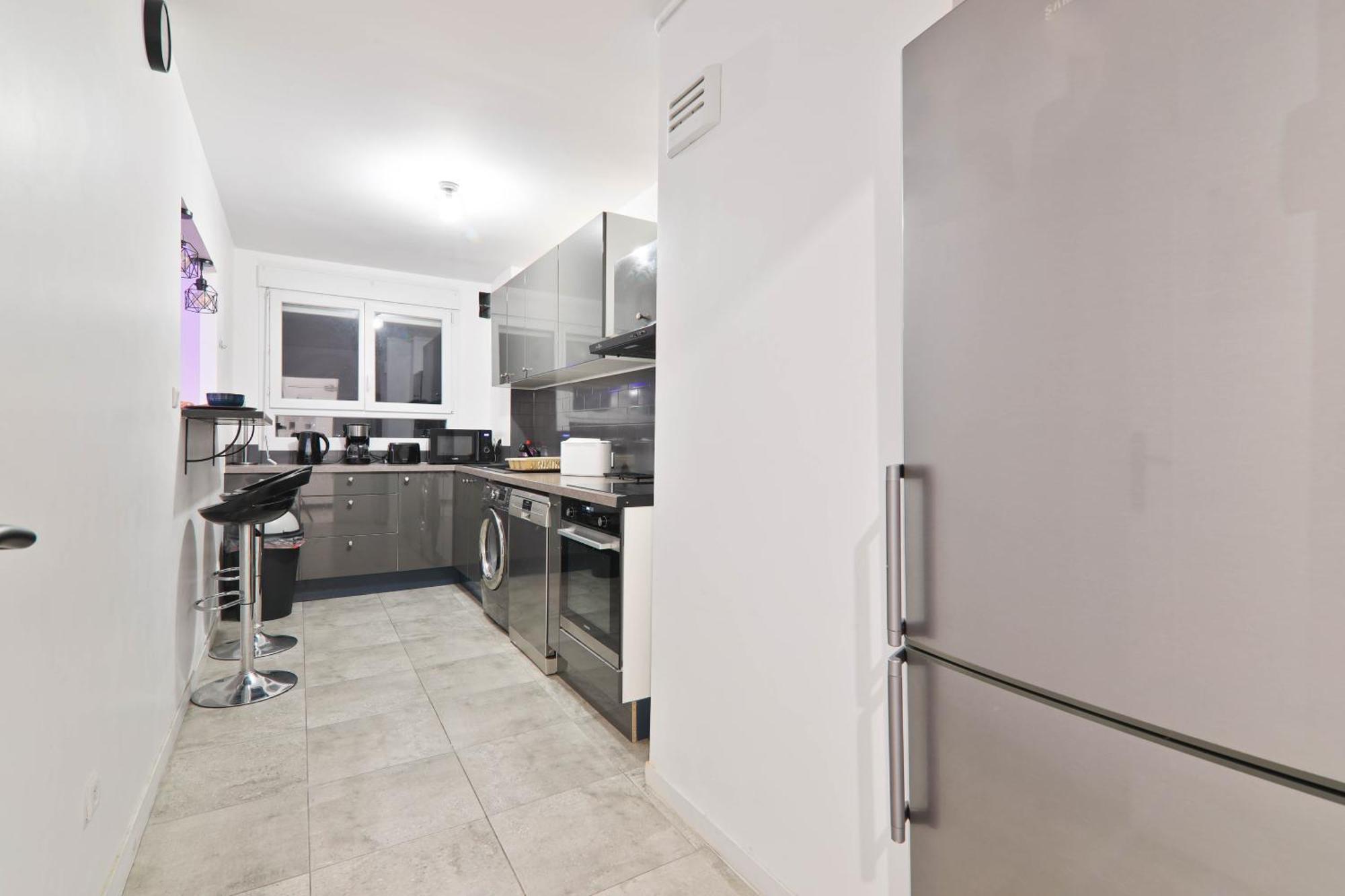 Evasion Familiale & Appartement Convivial Et Chaleureux Épinay-sur-Seine Esterno foto