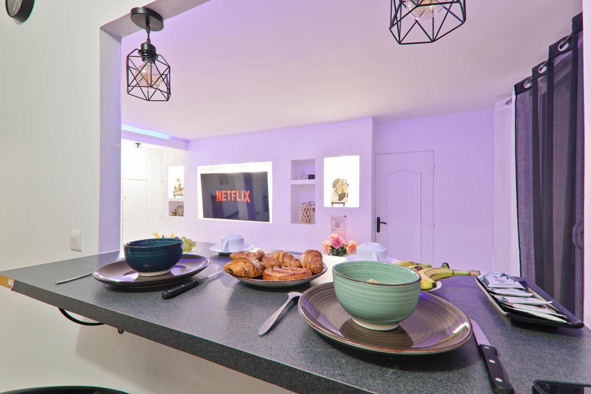 Evasion Familiale & Appartement Convivial Et Chaleureux Épinay-sur-Seine Esterno foto